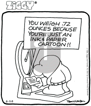 Ziggy on Monday May 20, 1996 Comic Strip