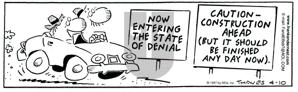 Frank and Ernest on Thursday April 10, 1997 Comic Strip