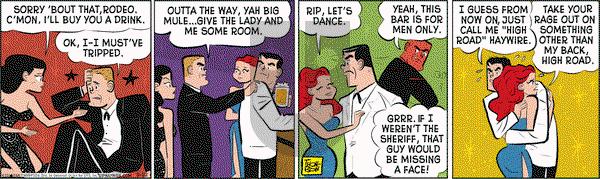 Rip Haywire on Saturday March 22, 2014 Comic Strip