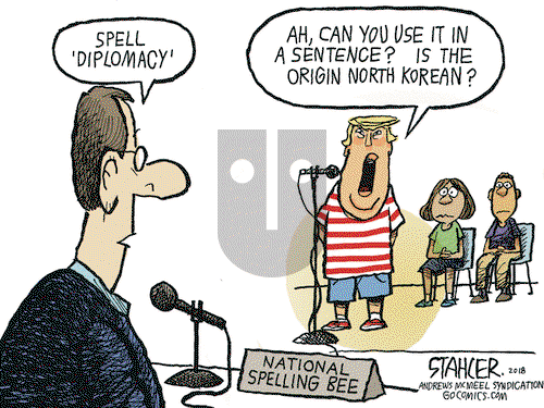 Jeff Stahler on Thursday May 31, 2018 Comic Strip