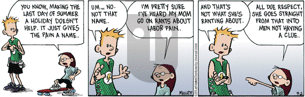 Frazz on Monday September 2, 2013 Comic Strip
