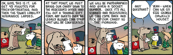 DeFlocked on Saturday October 20, 2012 Comic Strip