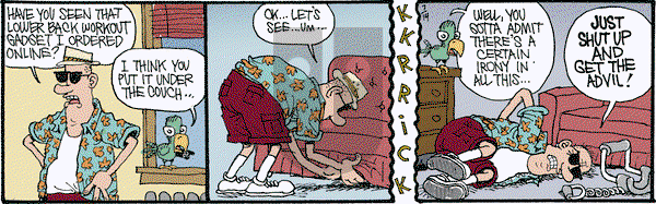 Monty on Wednesday July 14, 2021 Comic Strip