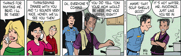 Luann on Wednesday November 18, 2009 Comic Strip