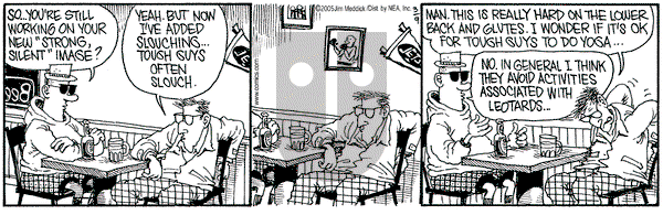 Monty on Wednesday March 9, 2005 Comic Strip