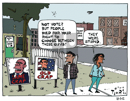 Ted Rall on Wednesday October 3, 2012 Comic Strip