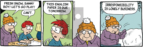 Lola on Thursday February 9, 2017 Comic Strip