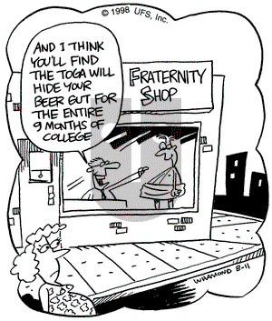 Reality Check on Tuesday August 11, 1998 Comic Strip