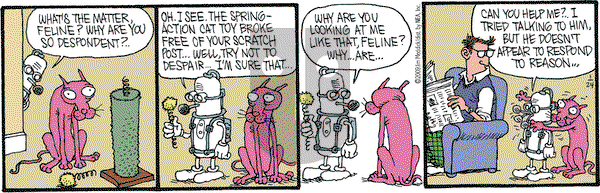 Monty on Saturday January 24, 2009 Comic Strip