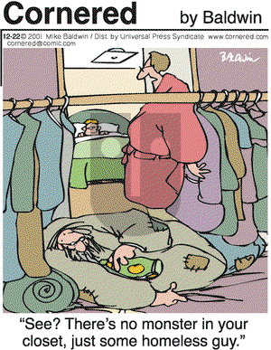Cornered on Saturday December 22, 2001 Comic Strip