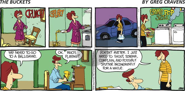 The Buckets on Sunday September 9, 2018 Comic Strip