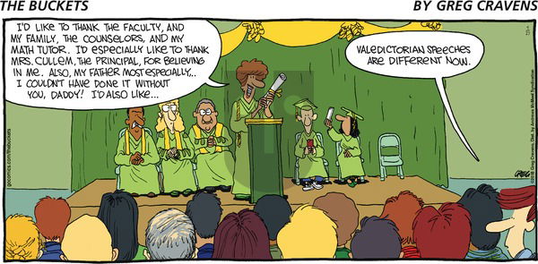 The Buckets on Sunday May 27, 2018 Comic Strip