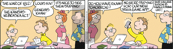Drabble on Thursday February 19, 2015 Comic Strip