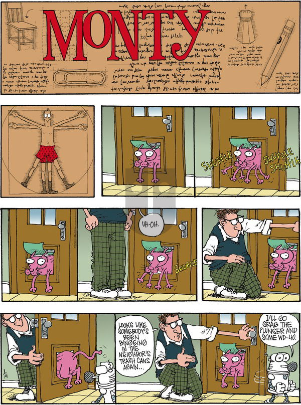 Monty on Sunday January 14, 2018 Comic Strip
