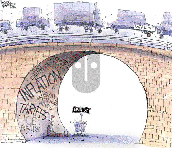 Matt Davies on Wednesday October 29, 2025 Comic Strip