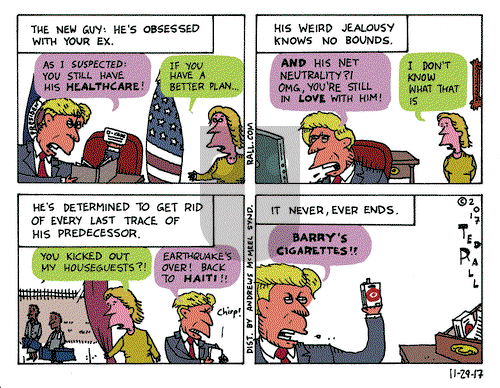 Ted Rall on Wednesday November 29, 2017 Comic Strip
