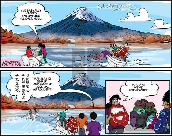 Globetrotter - Sunday May 28, 2023 Comic Strip