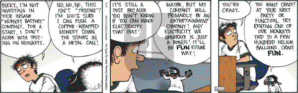 Get Fuzzy on Thursday April 16, 2009 Comic Strip