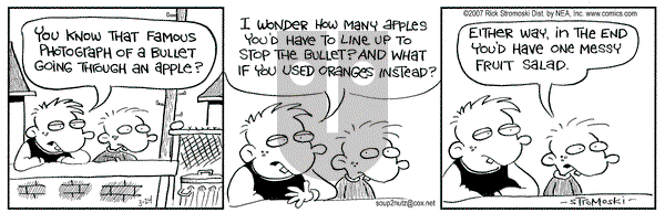 Soup to Nutz - Old on Saturday March 24, 2007 Comic Strip