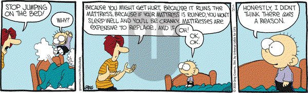 The Buckets on Monday May 25, 2015 Comic Strip