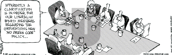 Non Sequitur on Thursday September 28, 2000 Comic Strip