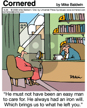 Cornered - Thursday June 26, 2008 Comic Strip