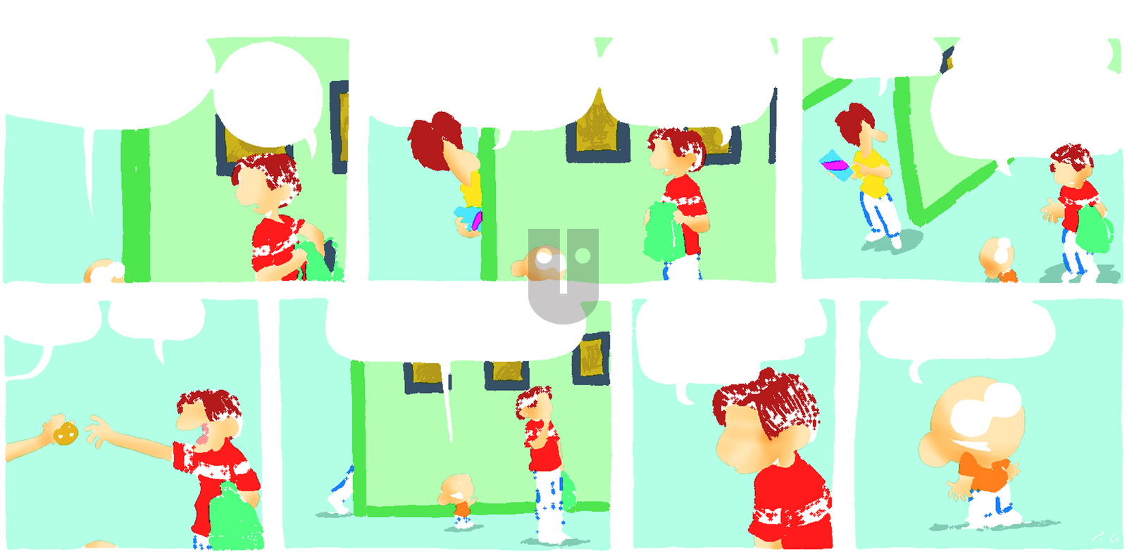 The Buckets on Sunday December 14, 2014 Comic Strip