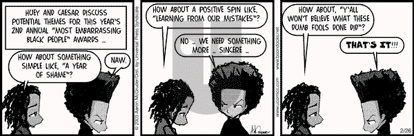 The Boondocks on Wednesday September 29, 2010 Comic Strip