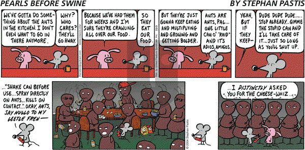 Pearls Before Swine on Thursday November 11, 2004 Comic Strip