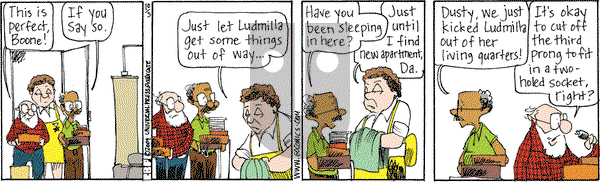 The Elderberries on Saturday April 5, 2025 Comic Strip