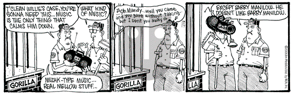 Monty on Wednesday November 8, 2006 Comic Strip