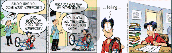 Baldo on Thursday December 13, 2018 Comic Strip