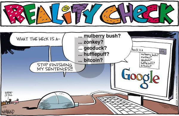 Reality Check on Sunday November 23, 2014 Comic Strip