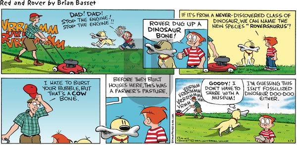 Red and Rover on Sunday June 3, 2012 Comic Strip