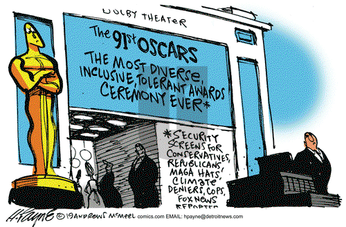 Henry Payne on Tuesday February 26, 2019 Comic Strip