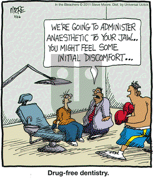 In the Bleachers on Saturday March 26, 2011 Comic Strip