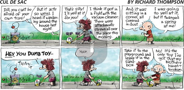 Cul de Sac on Sunday July 16, 2017 Comic Strip