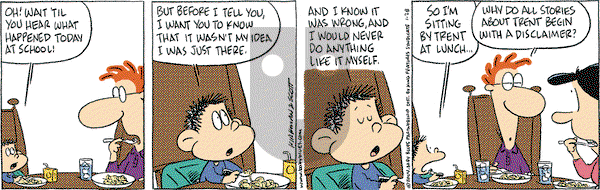 Baby Blues on Wednesday January 28, 2004 Comic Strip