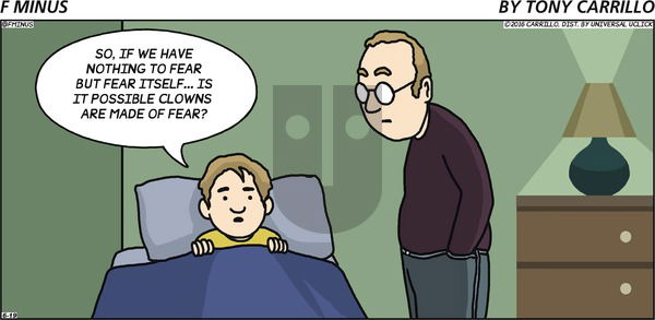 F Minus on Sunday June 19, 2016 Comic Strip