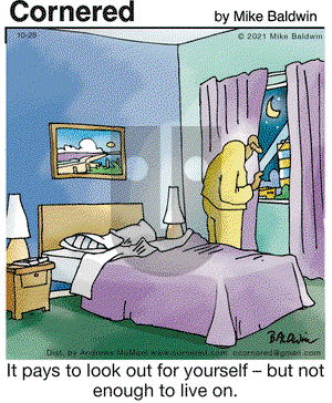 Cornered on Thursday October 28, 2021 Comic Strip