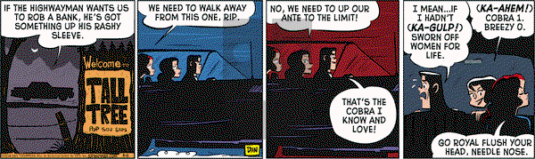 Rip Haywire on Wednesday August 6, 2014 Comic Strip