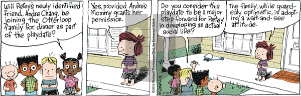 Cul de Sac on Tuesday August 18, 2015 Comic Strip