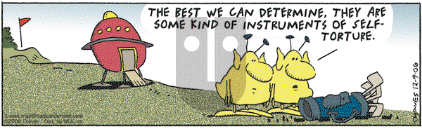 Frank and Ernest on Saturday December 9, 2006 Comic Strip