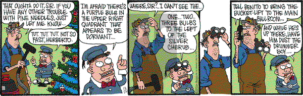 Monty on Monday December 23, 2013 Comic Strip