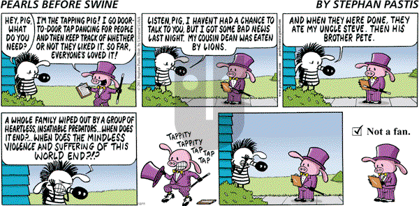 Pearls Before Swine on Sunday December 11, 2011 Comic Strip