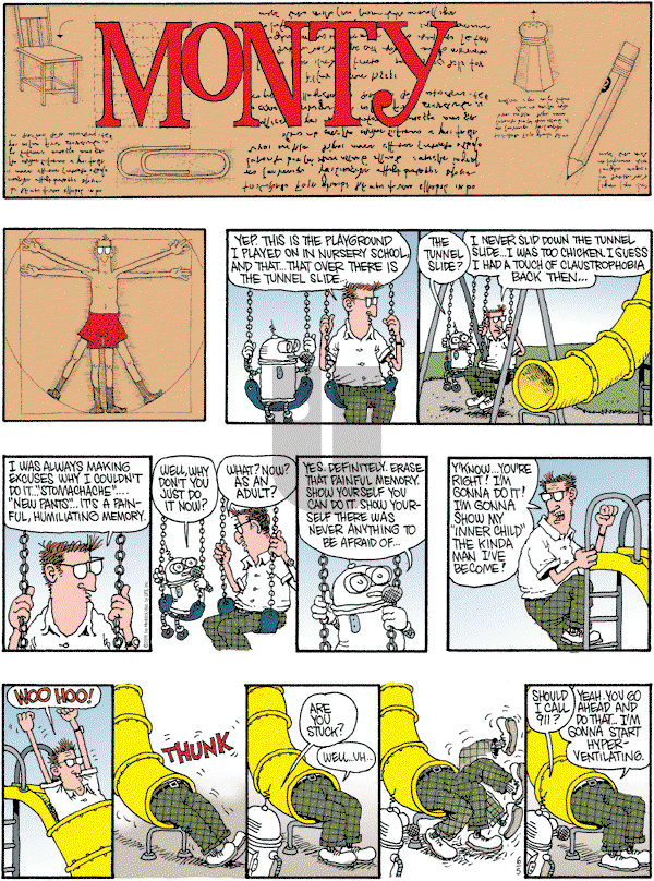 Monty on Sunday June 5, 2011 Comic Strip