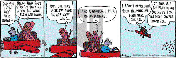 Overboard on Friday April 6, 2018 Comic Strip