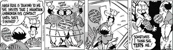 Rose is Rose on Friday November 19, 1999 Comic Strip