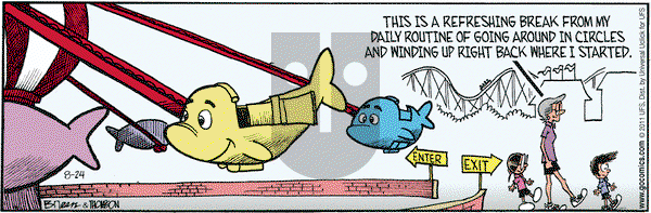 Grand Avenue on Wednesday August 24, 2011 Comic Strip