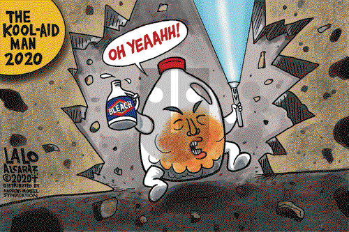 Lalo Alcaraz on Tuesday April 28, 2020 Comic Strip